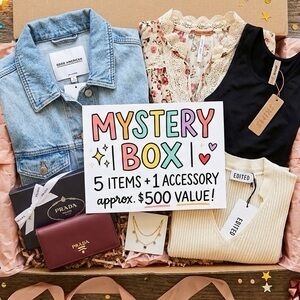 Mystery Box | 5 Items + 1 Accessory | Approx